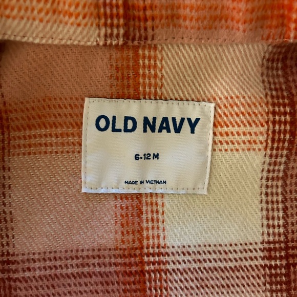 Old Navy Kids Checkered Blazer - Pink and Orange - Picture 6 of 9